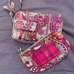 Wallet and coin purse set
